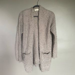 Cozy Grey Cardigan with pockets